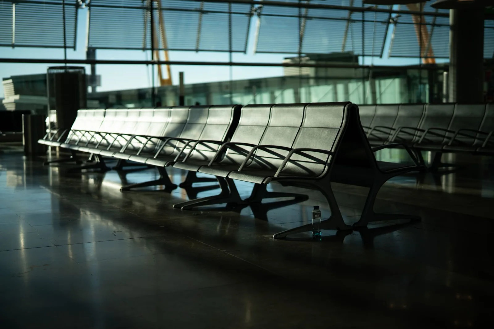 International outbound flight — In transit
